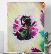 Guitar Grooves Sherpa Blanket